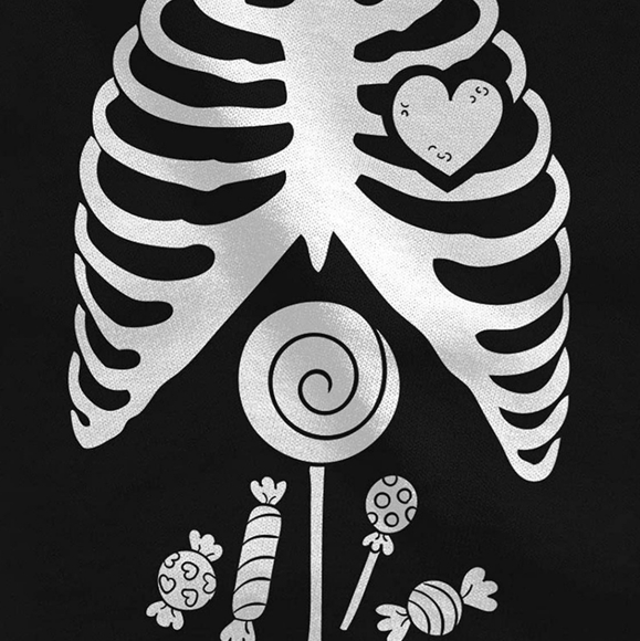 TStars Skeleton X-ray long sleeve t-shirt - unisex - Picture 8 of 9
